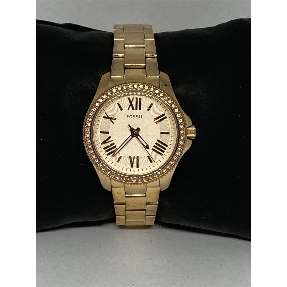 Fossil AM4578 Women's Gold Stainless Steel Gold An